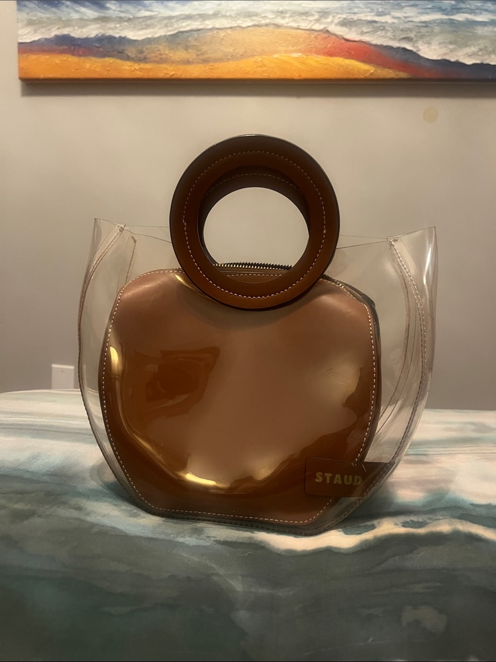 Staud Frida PVC Handle bag